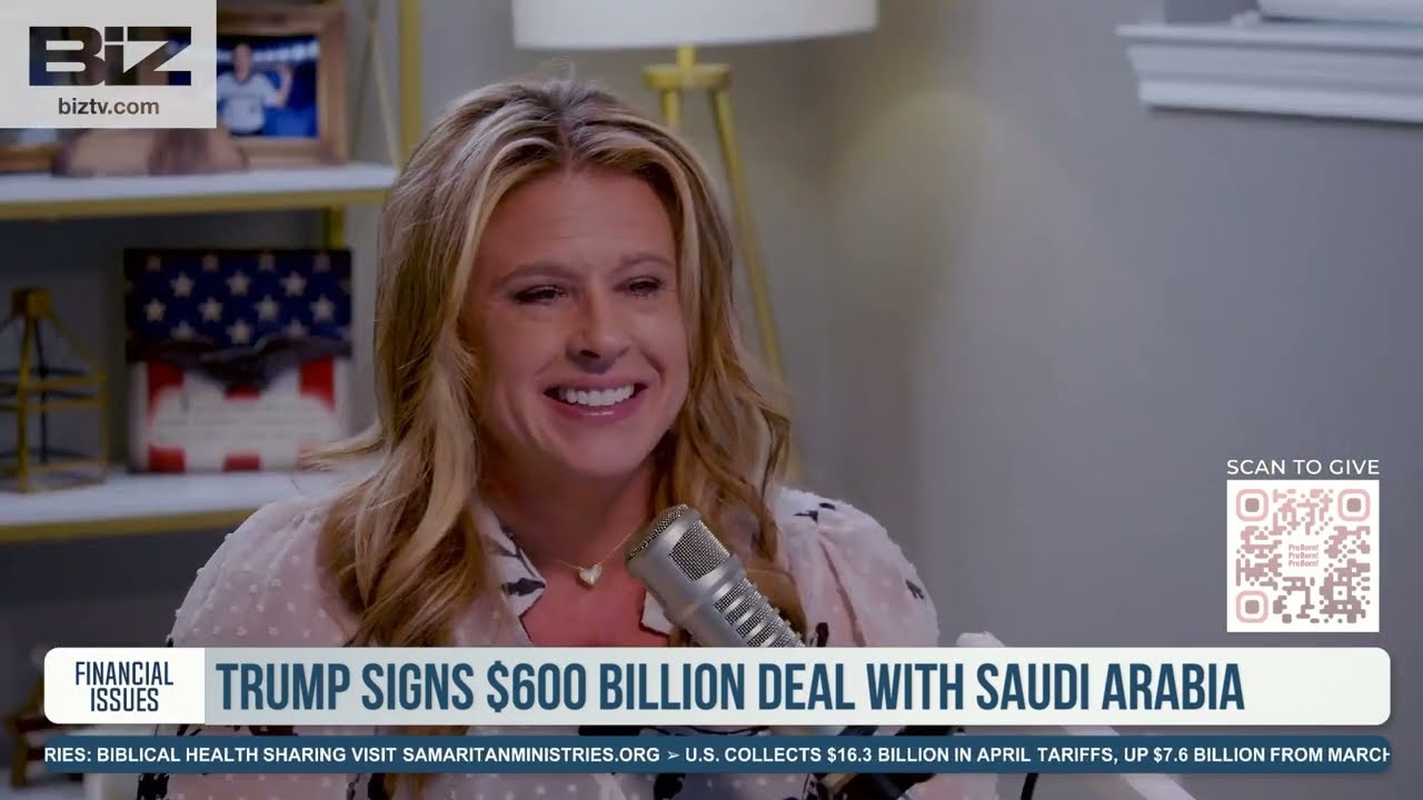 China, U.S. Trade Negotiations, Inflation Numbers, Trumps $600B Saudi Arabian Deal  Financial Issues