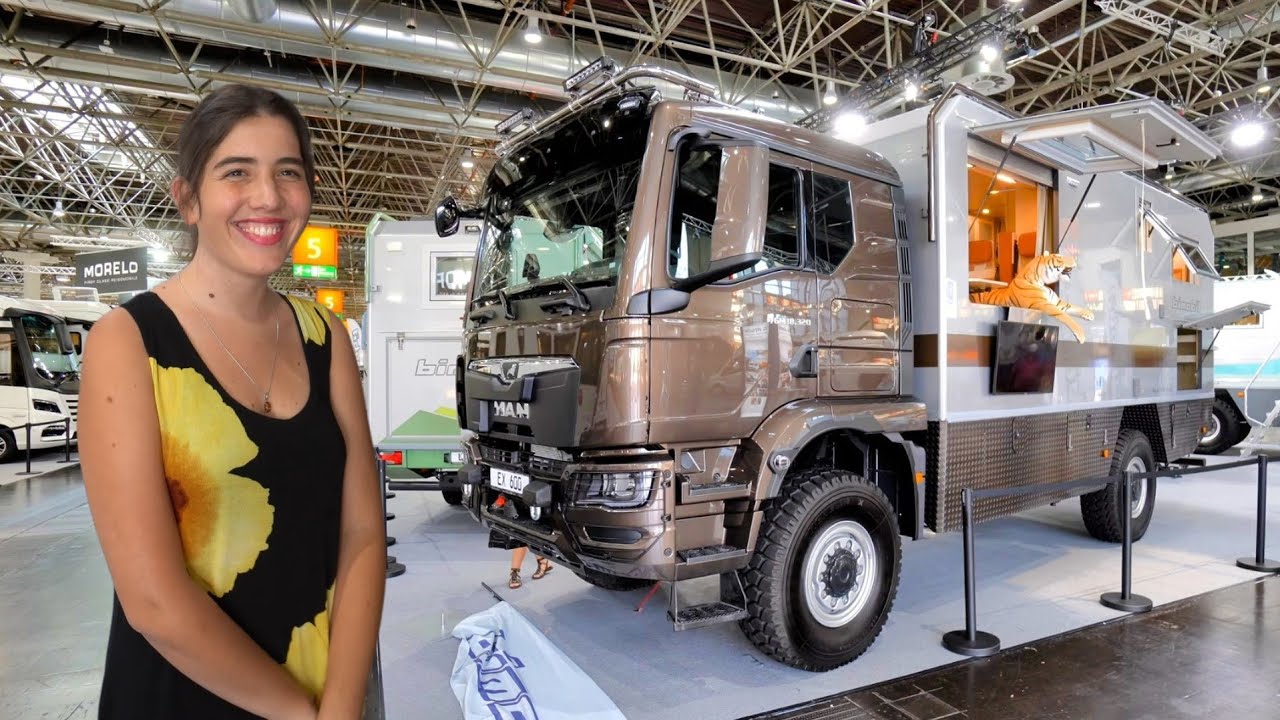WOHNMOBIL BIMOBIL EX 600 MAN TGM ROOMTOUR und Technik-Details mit German Television