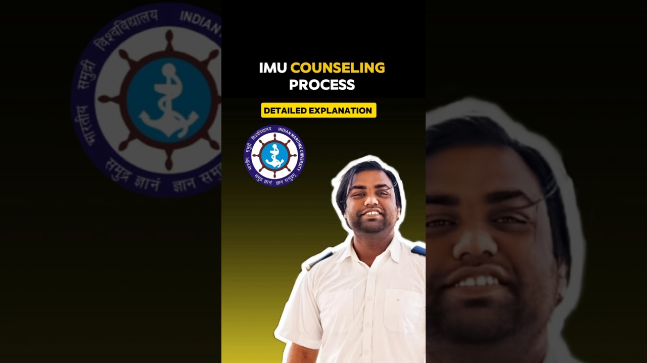 IMU Counselling rule explained in simple term #merchantnavy #seafarer #ytshorts #imucet #counselling
