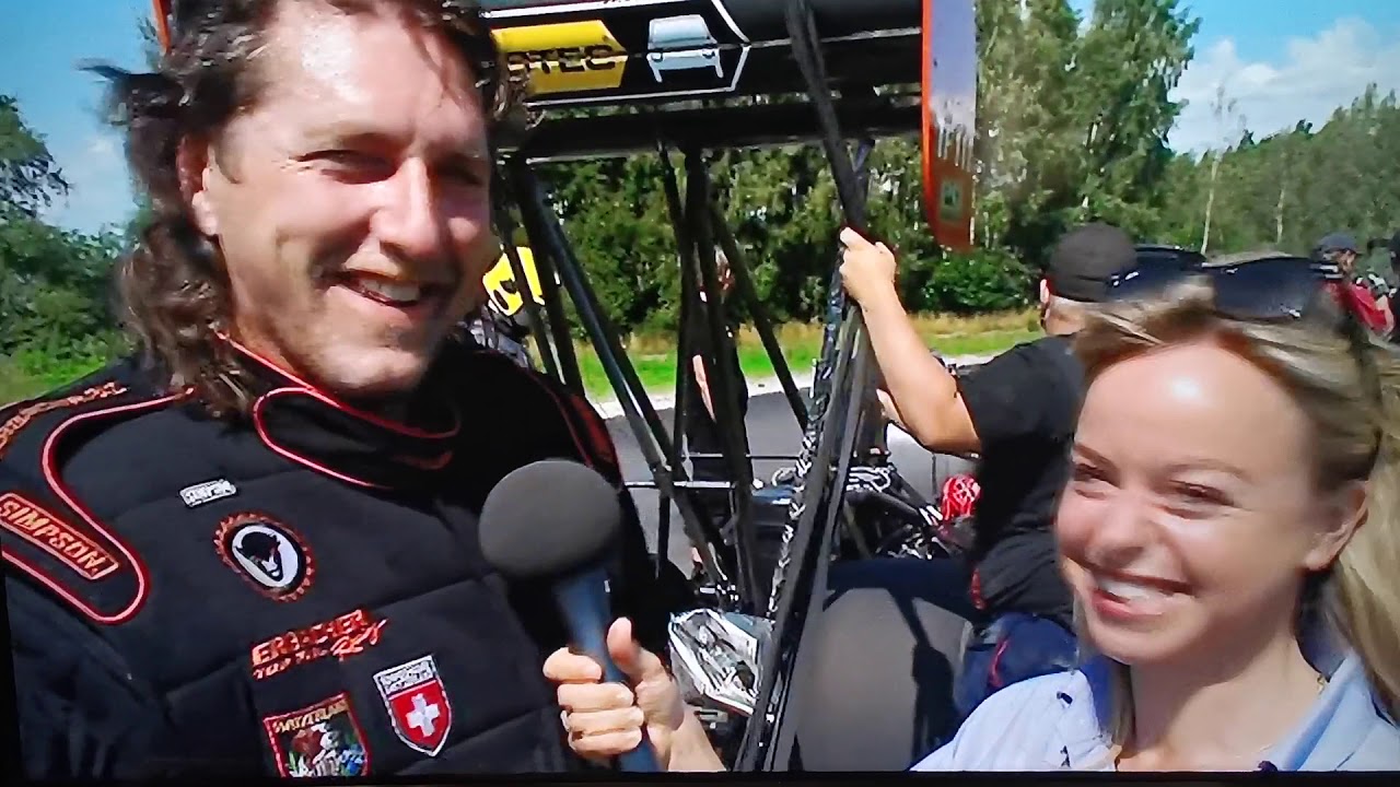 Andy Carter Top Fuel - Carter Winning his 3rd FIA European Top Fuel Champonship