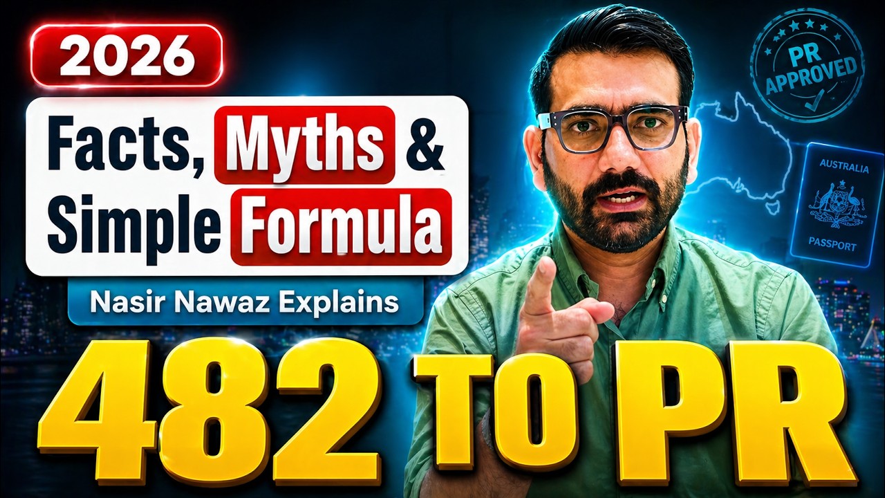 482 Visa to PR in Australia|  Facts, Myths & the Simple Formula Nobody Explains| Nasir Nawaz