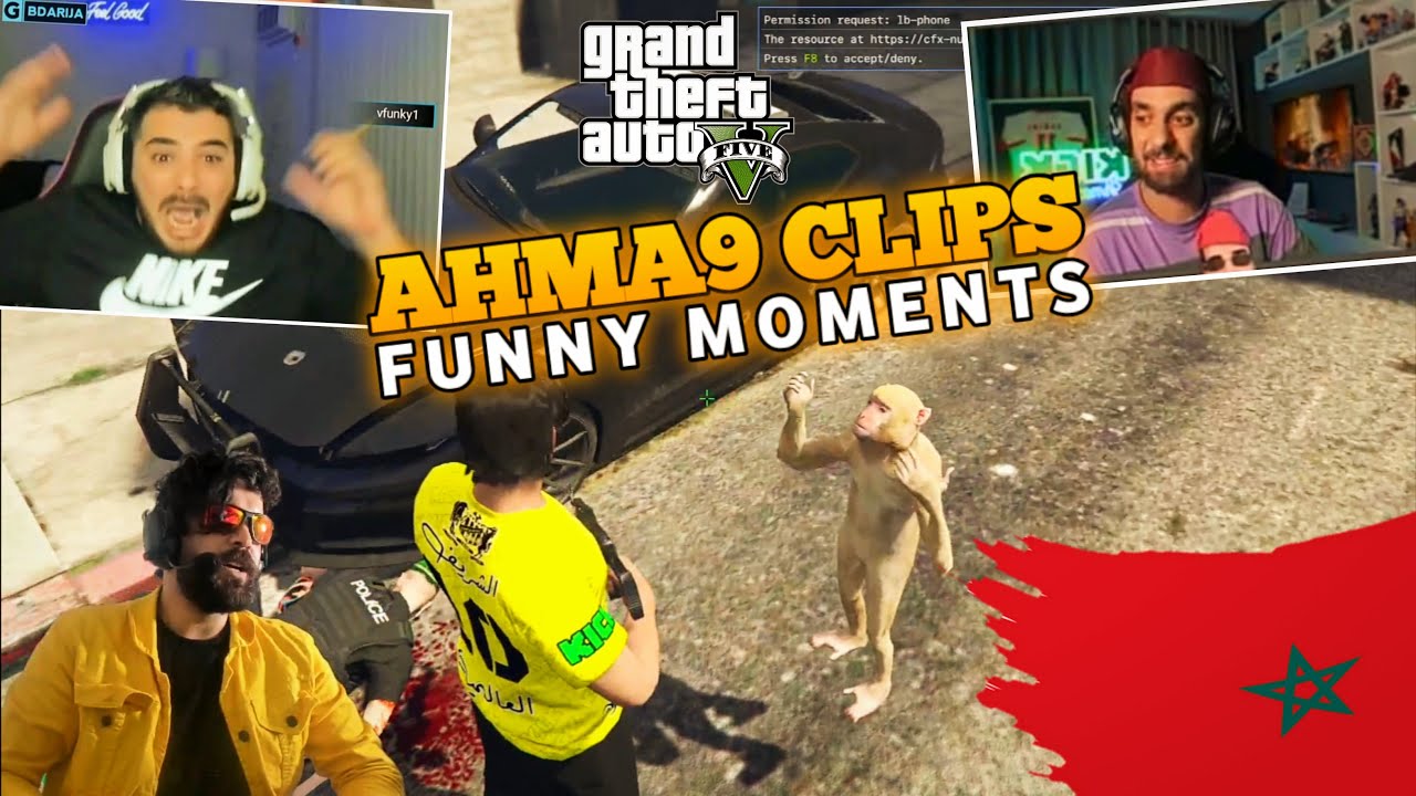GTARP MAROC 🇲🇦 | BEST CLIPS  MOROCCAN STREAMERS 😂