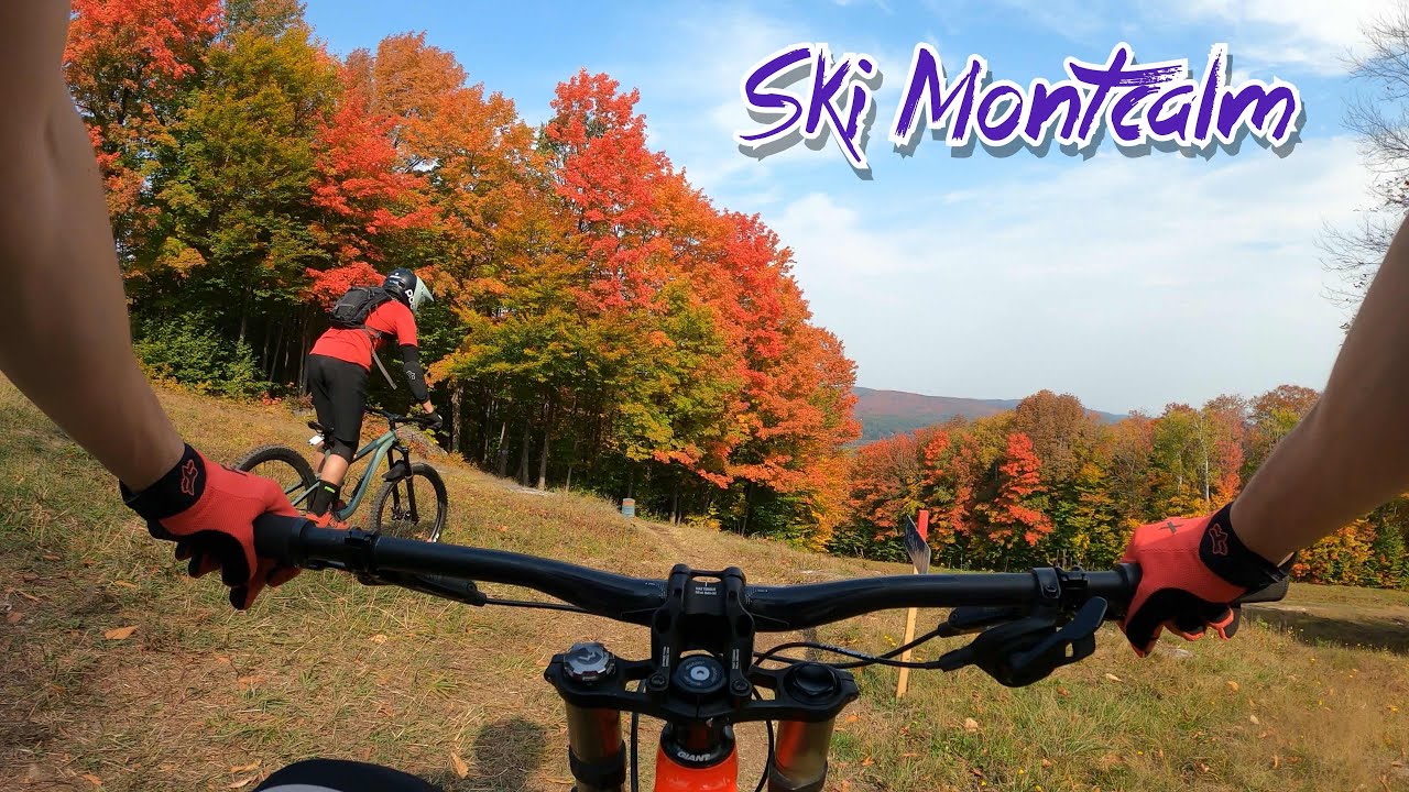 Mountain Bike Ski Montcalm | Downhill | Descente | Quebec | Lanaudiere | Velo Montagne | 2020 | 4K