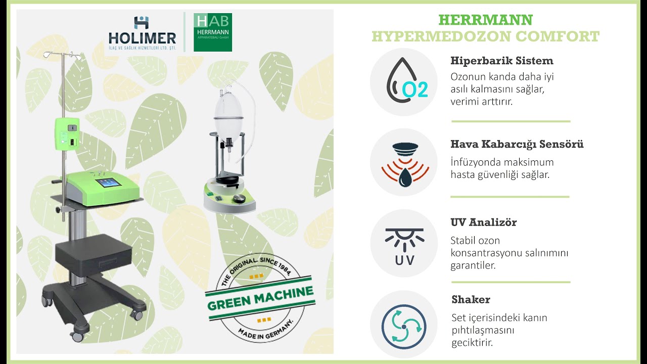 Herrmann Medozon Comfort - Multipass &Ouml;zellikli Ozon Terapi Cihazı