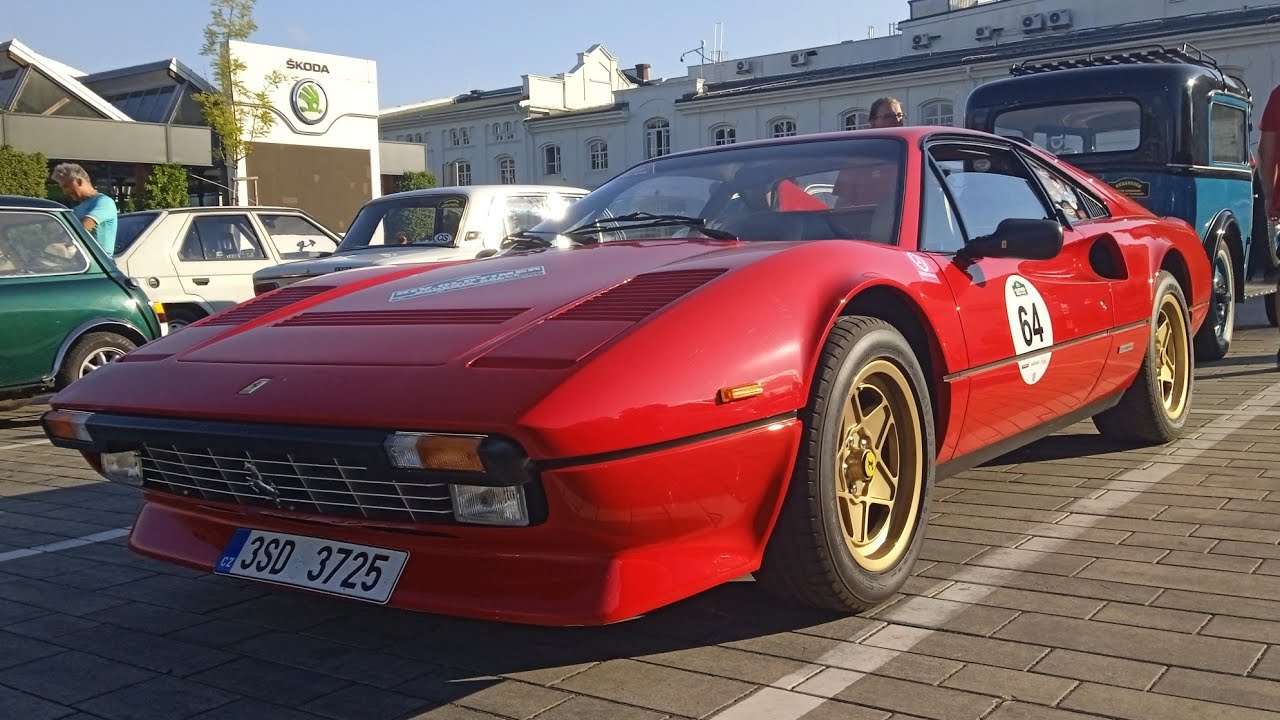 Oldtimer & Youngtimer Bohemia Rally Mladá Boleslav 2023 / cíl, odjezdy, příjezdy