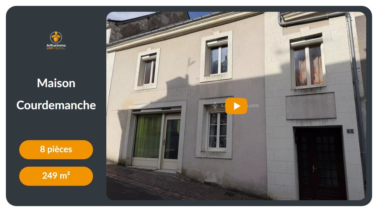 Vente Maison à COURDEMANCHE - 8 pièces - 220.000€