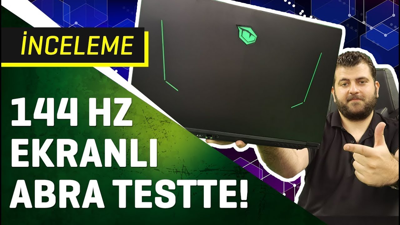 144 Hz Oyun Bilgisayarı Monster Abra A7 V12.4 inceleme