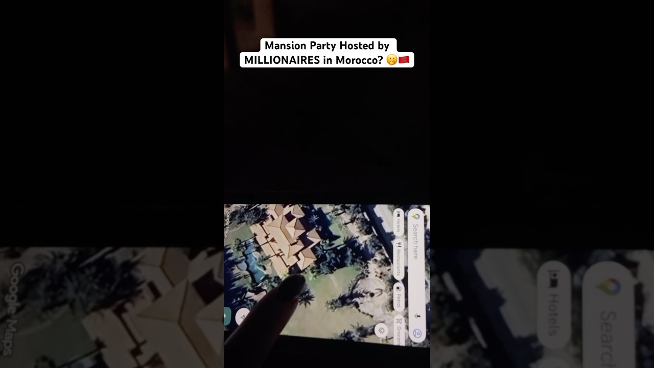 Mansion Party Hosted By MILLIONAIRES in Marrakesh, Morocco? 😲🇲🇦