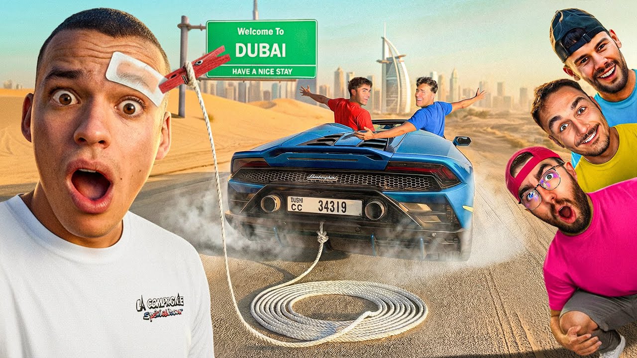 ON S'ÉPILE AVEC UNE LAMBORGHINI ! (Vlog Dubaï ft @Diego @LeBouseuh )