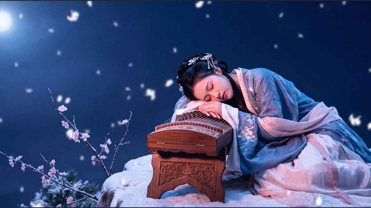 Bình Yên Trên Đỉnh Tuyết 🌸 Thanh Âm ĐÀN TRANH Ru Ngủ Thần Tốc ✨