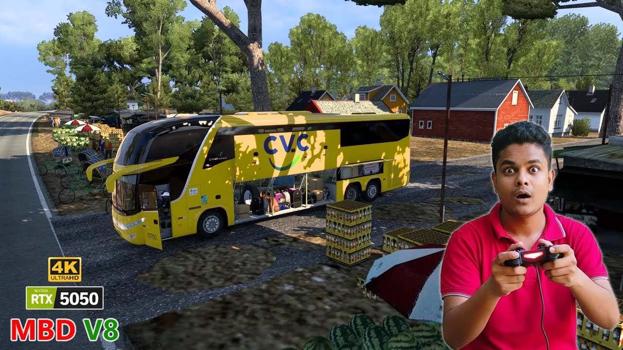 MBD Map v8 | RTX 5050 | MBD v8 | 4k Ultra | ETS2 v1.50 | Euro Truck Simulator 2 (No Commentary)