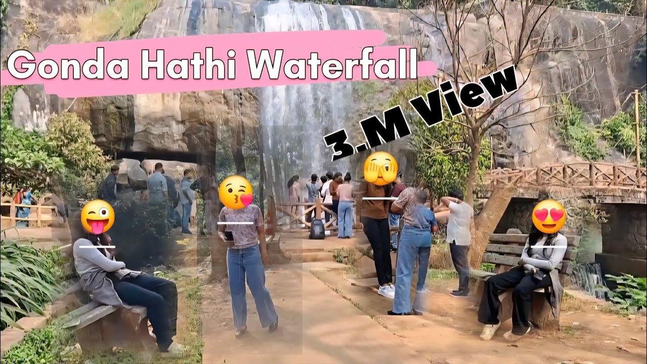 The Gandahati waterfall is famous water fall in Odisha !! Gondahathi ek  kubSurat ka jaga.