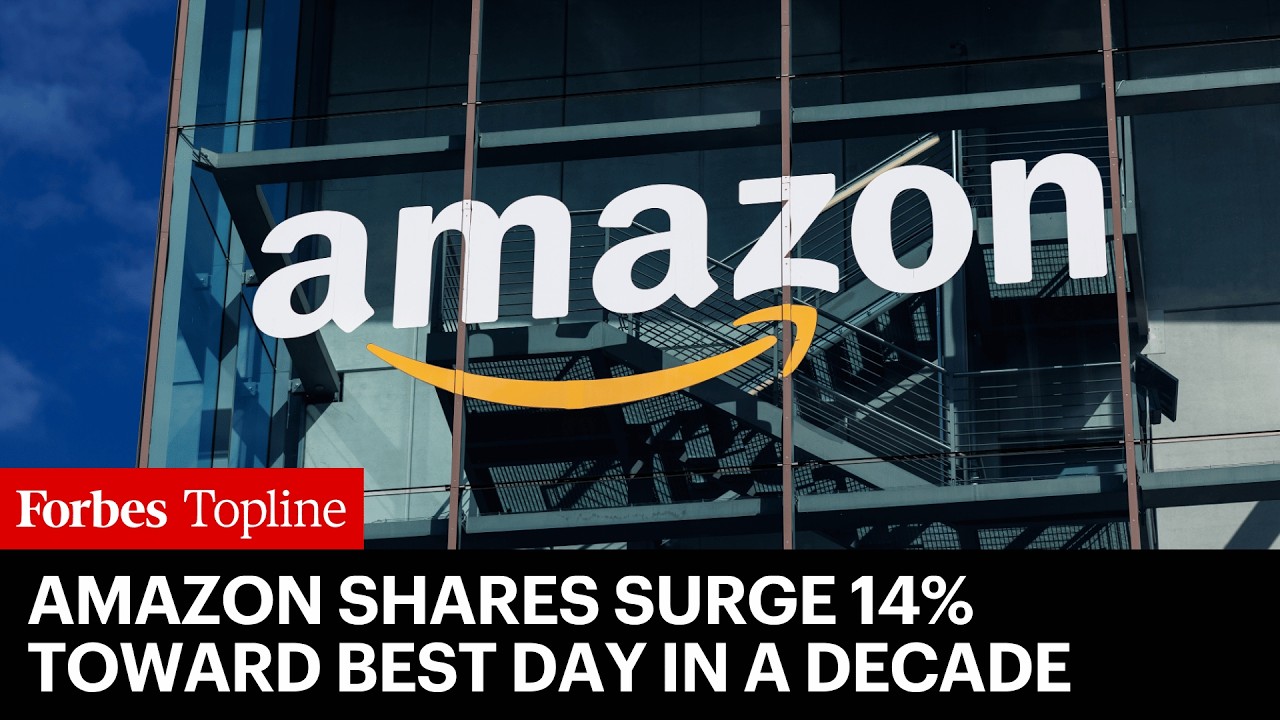 Акции Amazon резко выросли, показав лучший результат за десятилетие