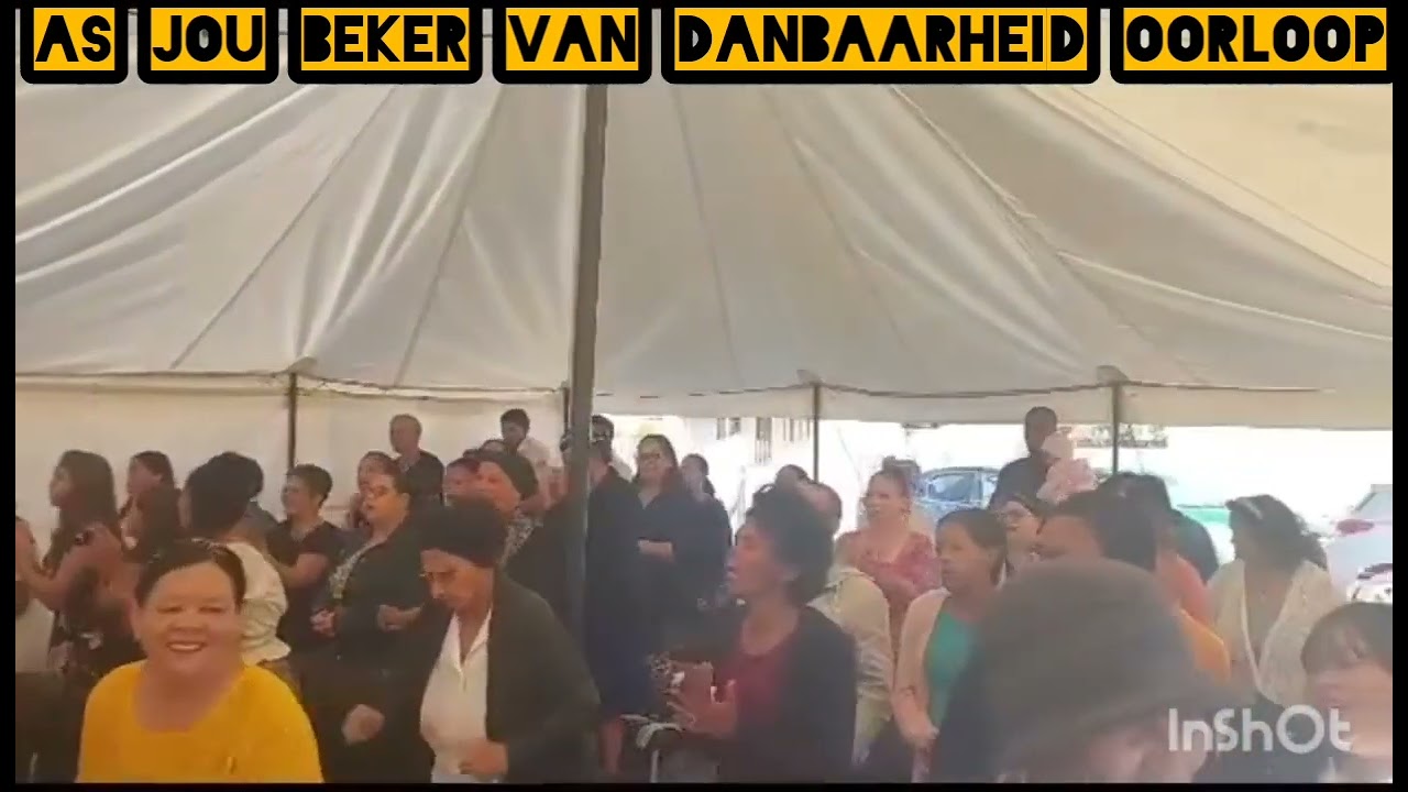 As My Beker Van Dankbaarheid Oorloop