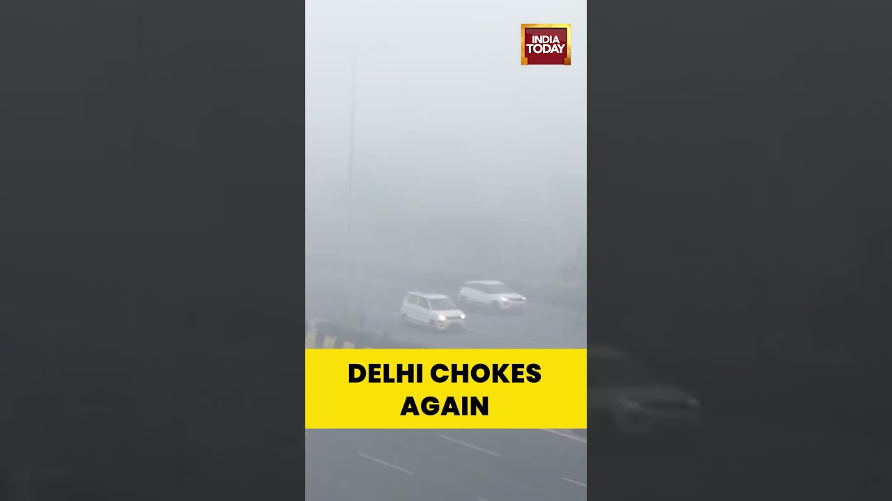 Delhi Smog Crisis: Toxic Fog Covers Capital as AQI Hits Severe 422 at Sarai Kale Khan