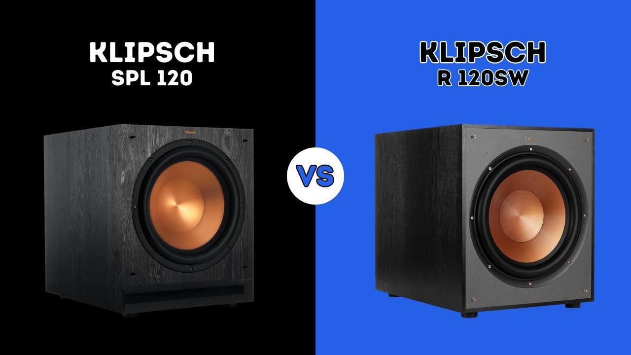 ⭐ KLIPSCH SPL-120 VS KLIPSCH R-120SW ⭐ | COMPARISON