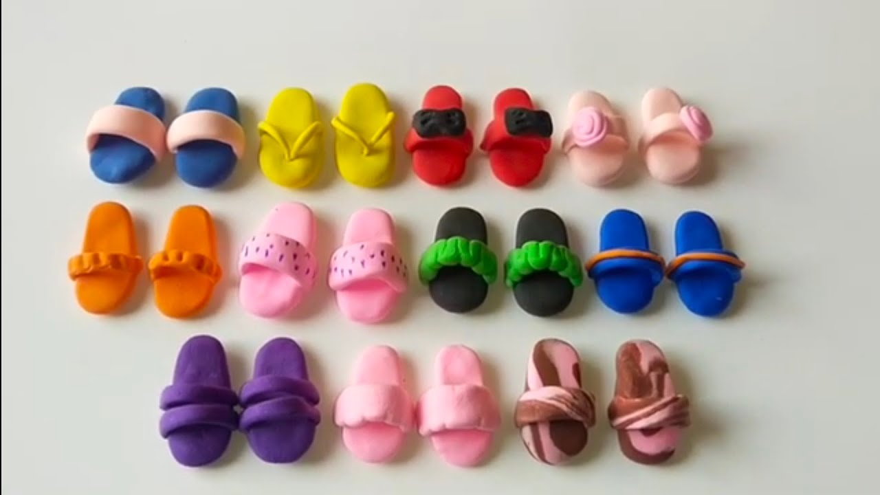 11 pairs of my doll shoes|My doll shoes collection|Sultana makes 