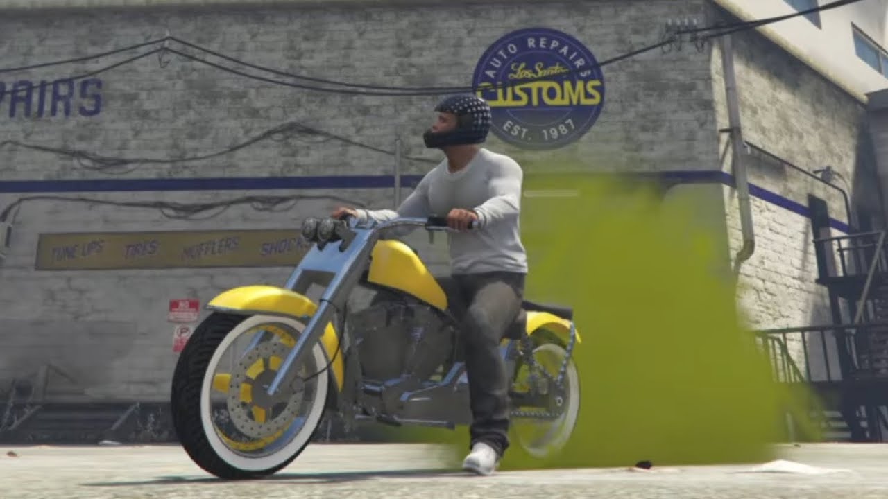 Grand Theft Auto V Western Bagger Full Customization Part 2