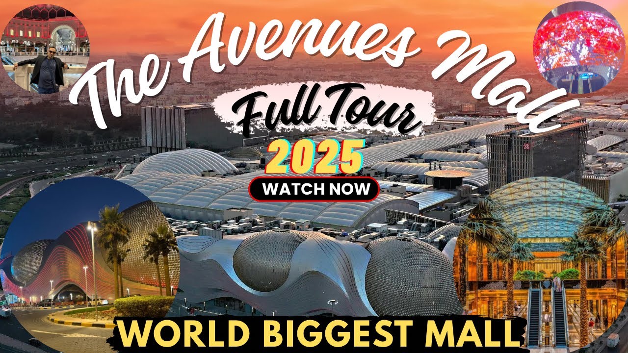 The Avenues Mall Complete Tour 2025| World Biggest Mall  | Avenues Mall Kuwait 🇰🇼 @faizumotivation 