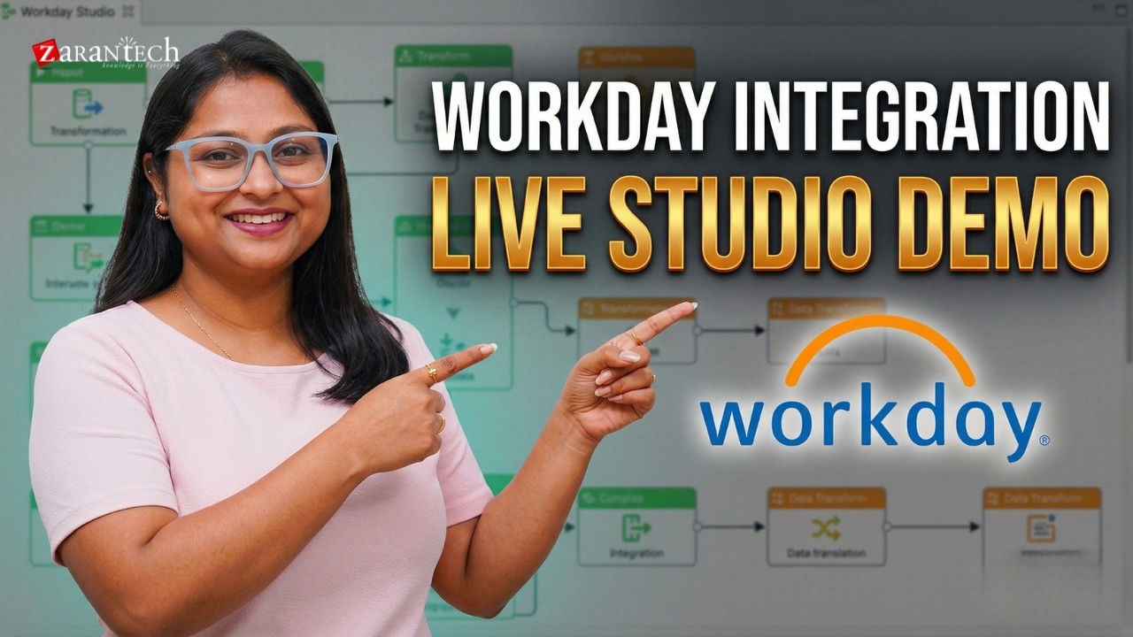 Live Demo: Workday Integration & Studio Explained | ZaranTech
