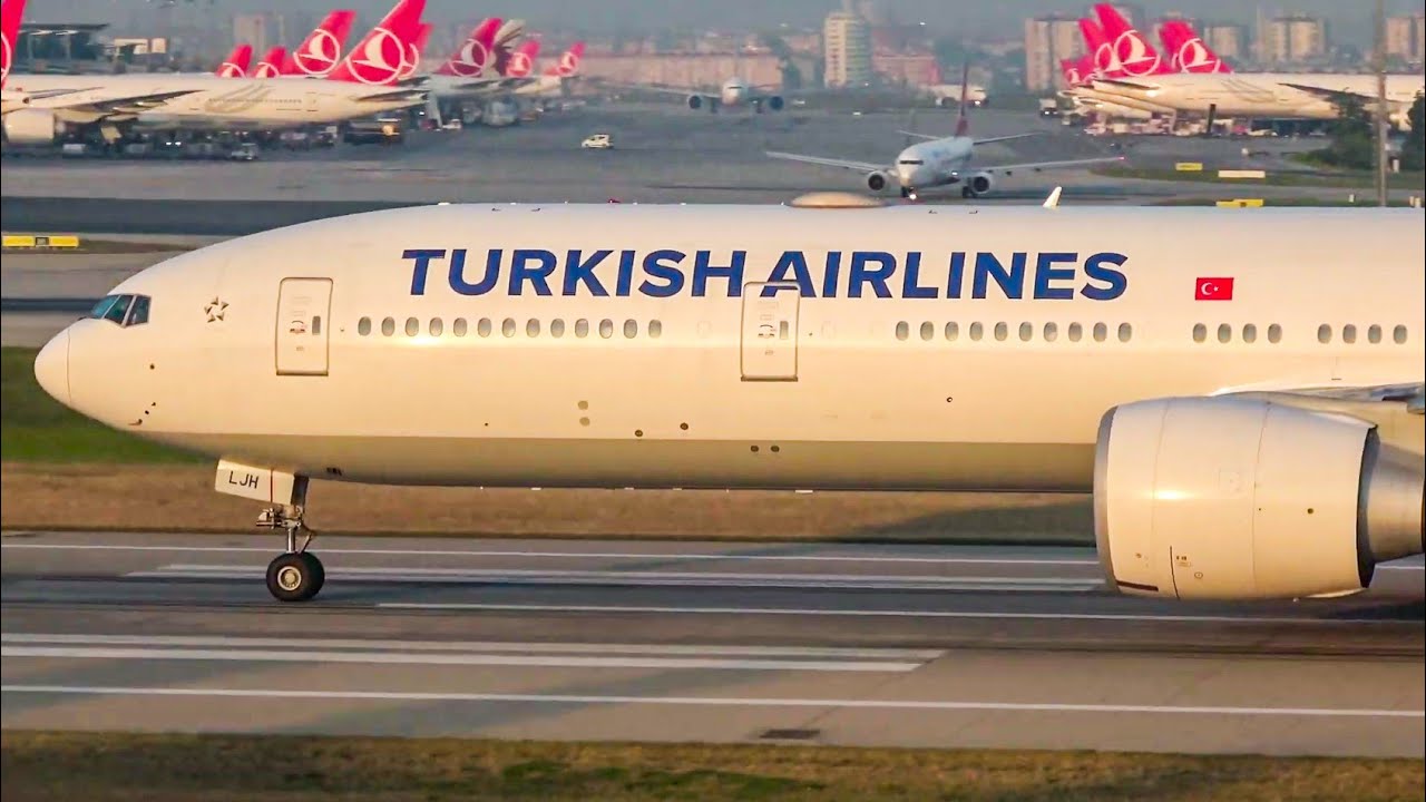 (4K) Amazing Plane spotting day at Istanbul Atatürk airport (IST/LTBA) - May 2018