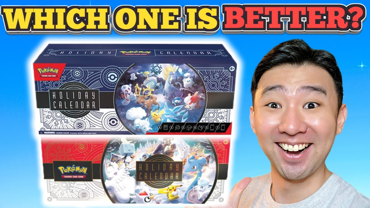 WHICH POKEMON CALENDAR IS BETTER?! Opening 2022 & 2023 Pok&eacute;mon Advent Calendars!