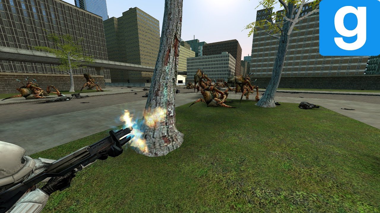 [GMOD] COMBINE VS ANTLIONS [HALF LIFE 2 BATTLE] NPC WAR