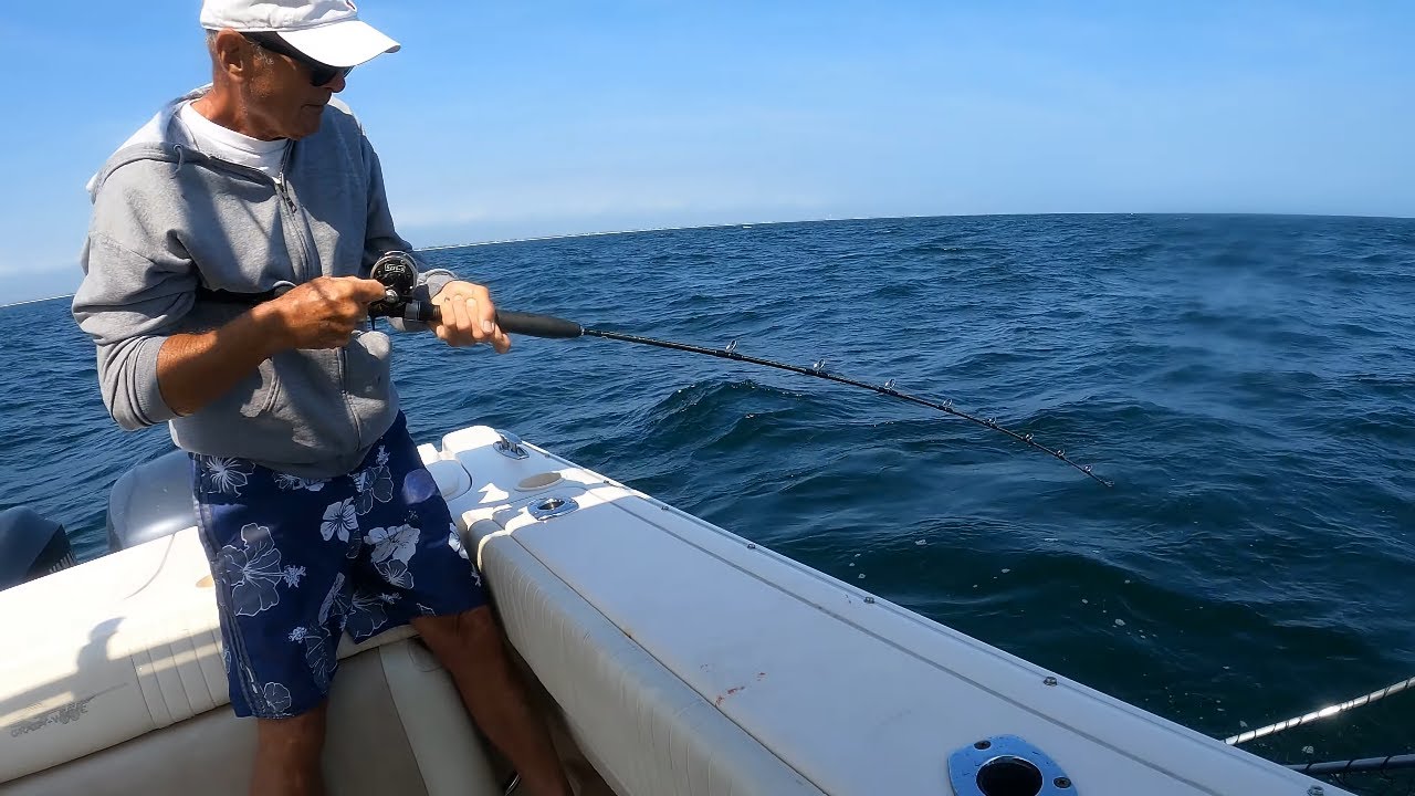 Drifting along the Fire Island Reef for fluke and sea bass with family