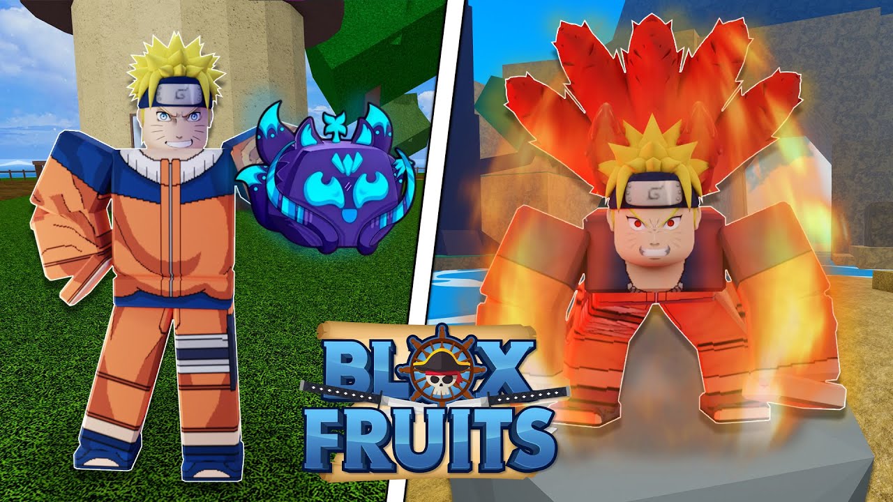JE SUIS DEVENU NARUTO AVEC LE MEILLEUR FRUIT ! BLOX FRUITS