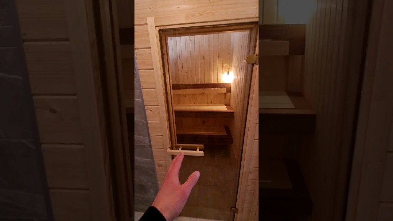Сауна и душевая в каркасном доме