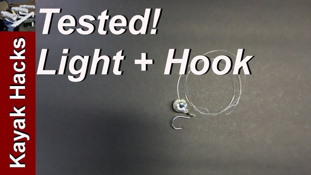 Fishing With Led Lights - New rig tested!