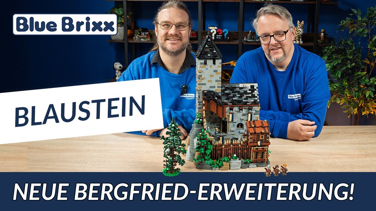 Ein Turm für die Ewigkeit – Der imposante Burg Blaustein Bergfried jetzt als BlueBrixx-Pro-Version!
