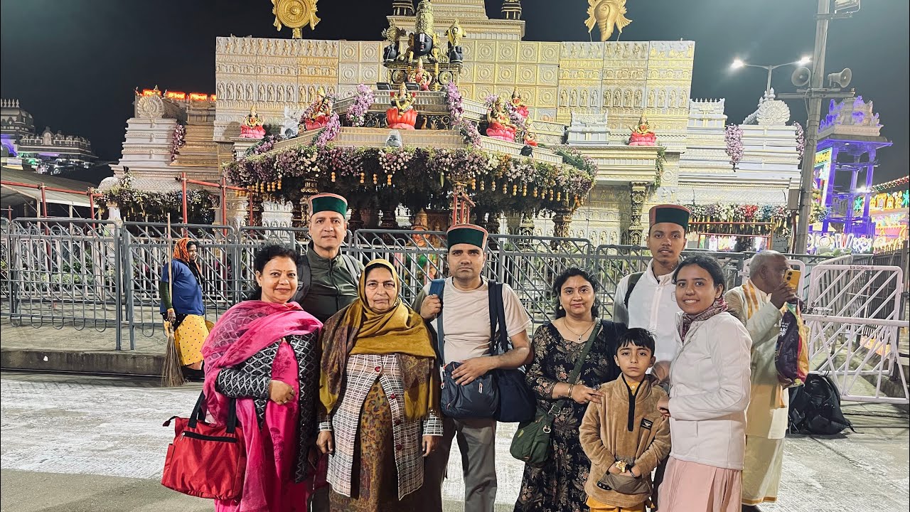 Tirupati Balaji k darshan karke humari yatra safal hui.Jai Govinda Jai Gopala