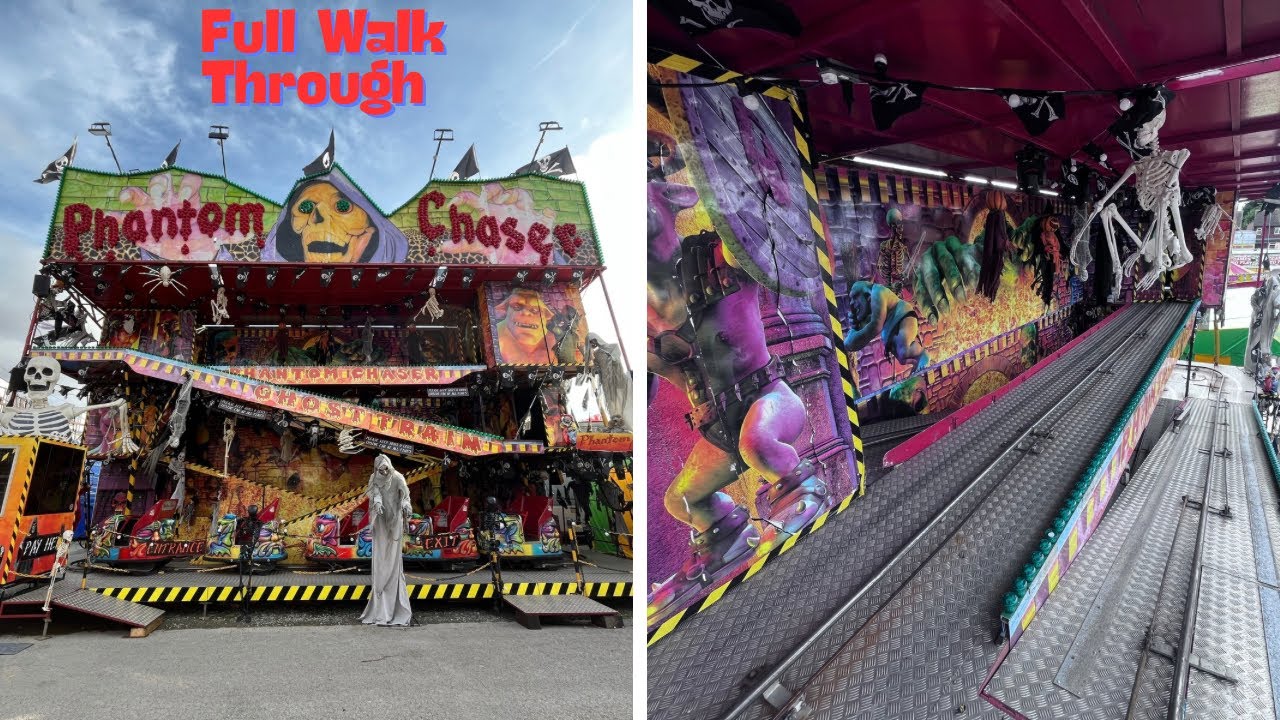 I Walked Through Phantom Chaser at Hull Fair 2025 — No Train, Just Terror!
