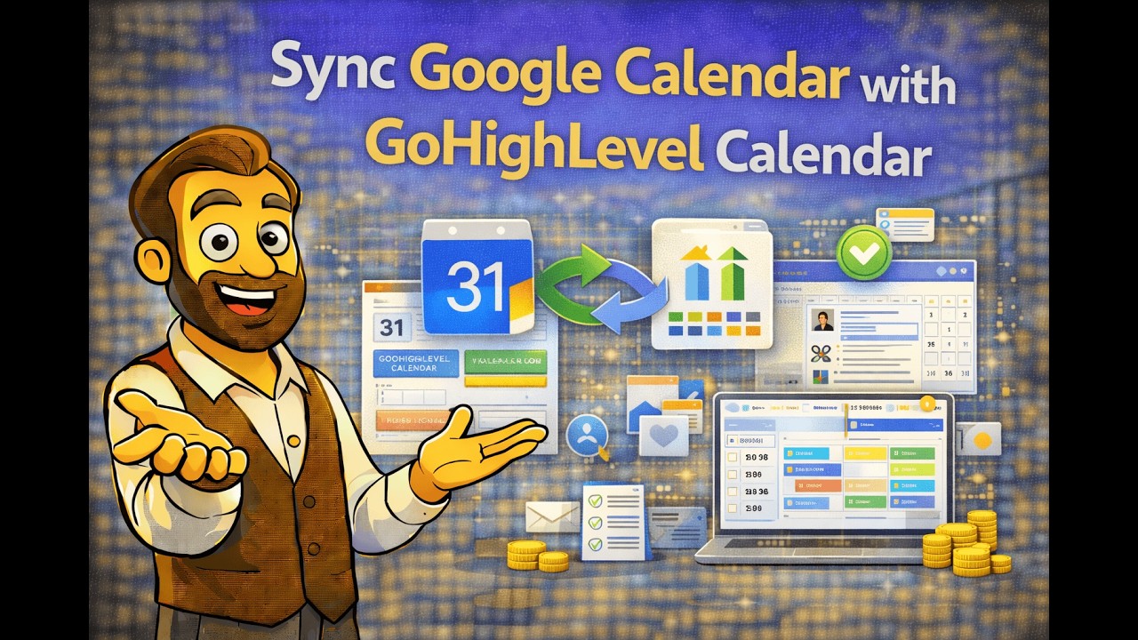 How to Sync Google Calendar with GoHighLevel Calendar | Step-by-Step