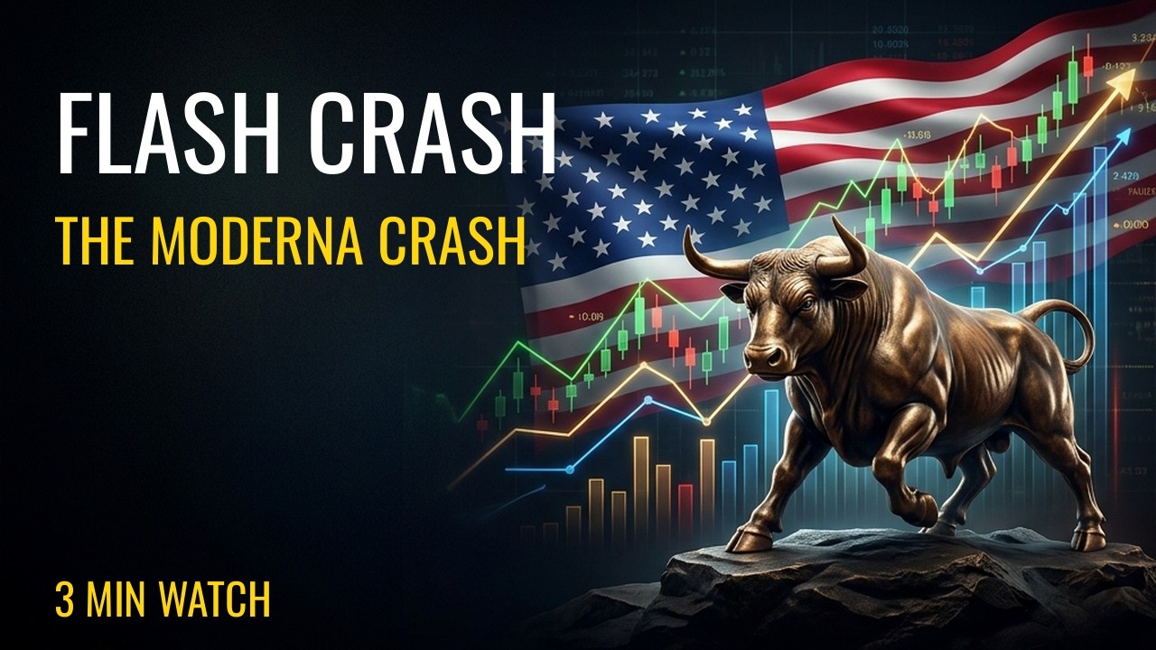 Is Moderna Stock a Buy? Moderna Crashed 23.5% Today | $MRNA Explained