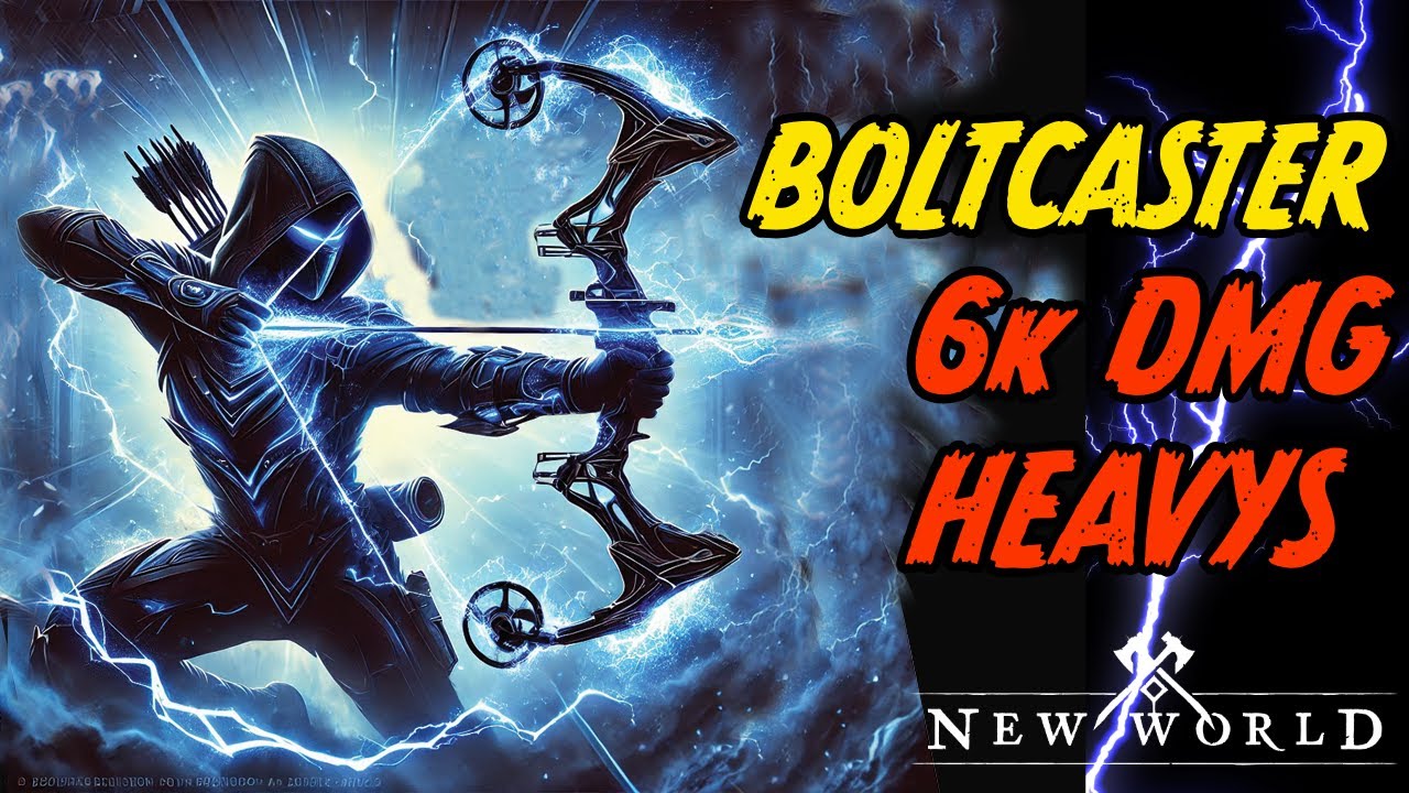 ⚡Boltcaster S7/ DoT's❌ Nuke OG bow✅ build/ New world: Aeternum