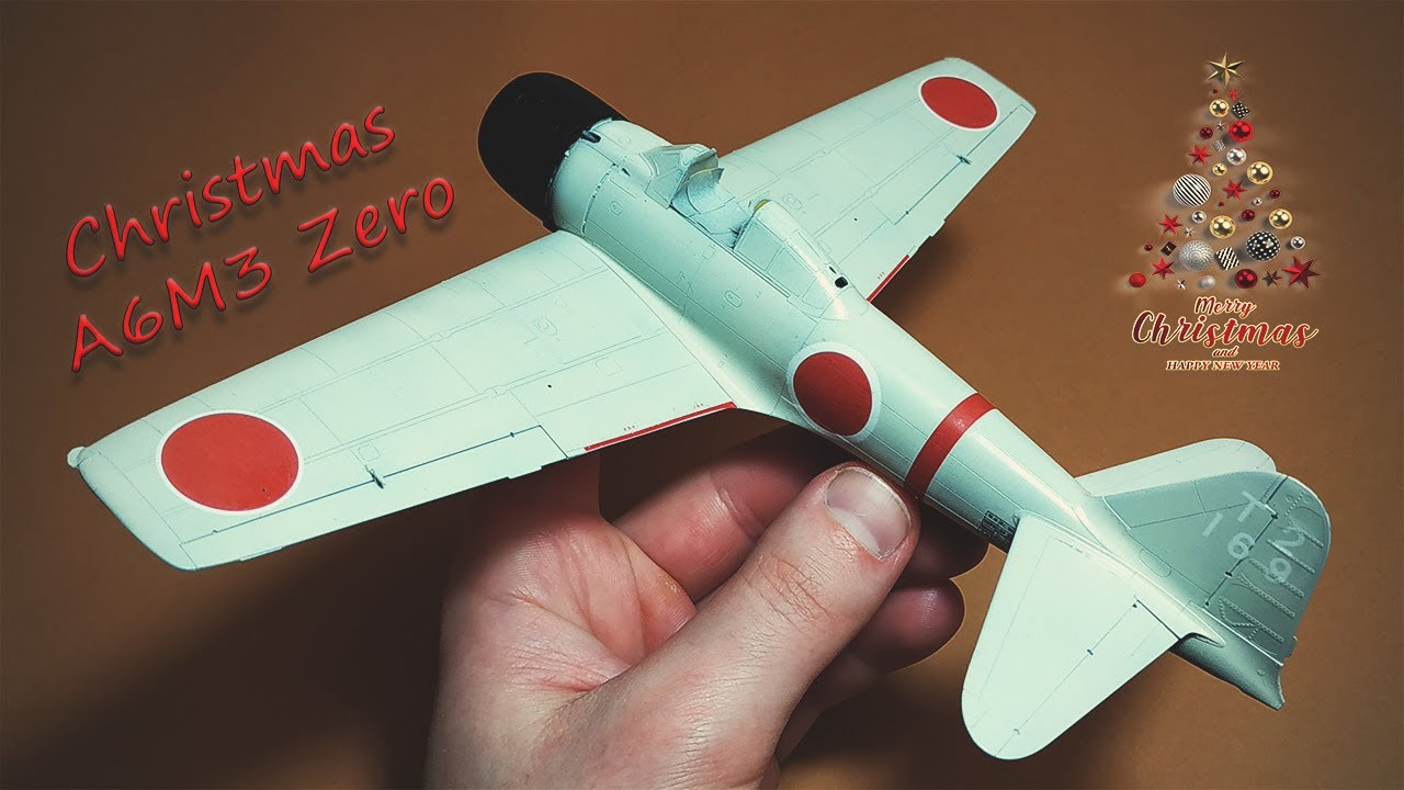 CHRISTMAS A6M3 Zero in 1/48 Eduard Profi Pack. Build and Painting p.2