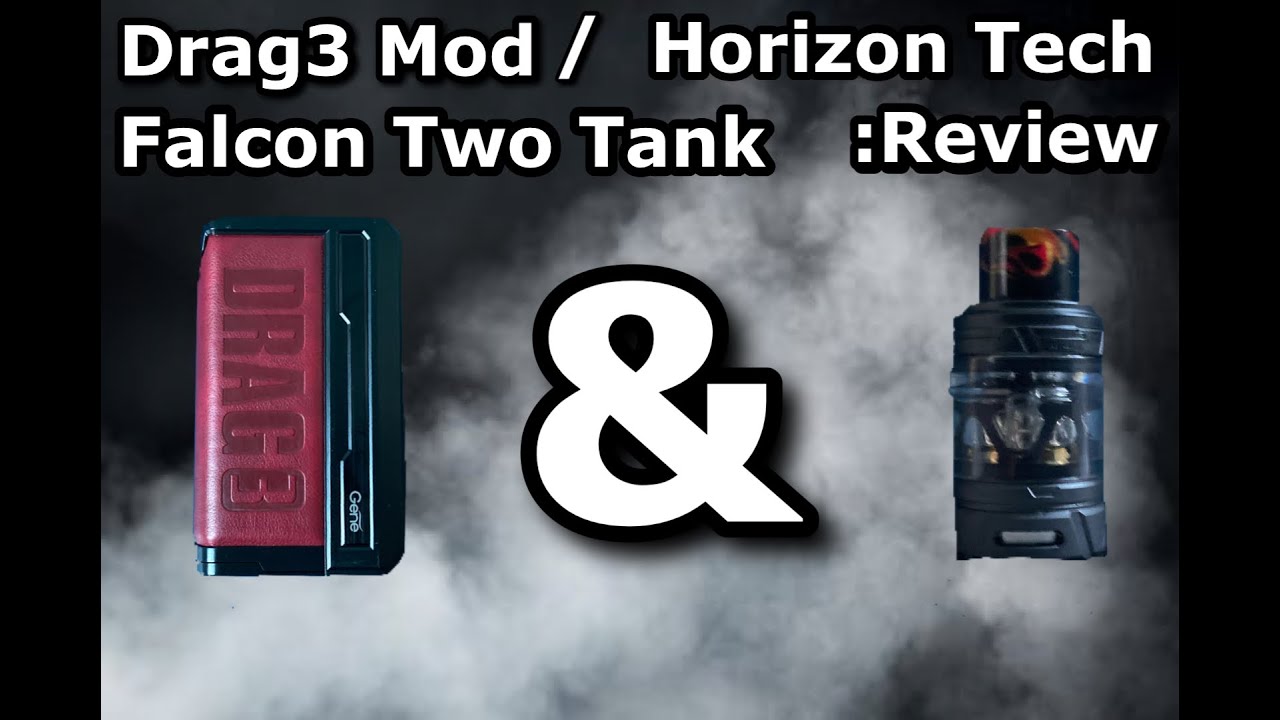 VOOPOO DRAG3 MOD/HORIZON TECH FALCON TWO TANK