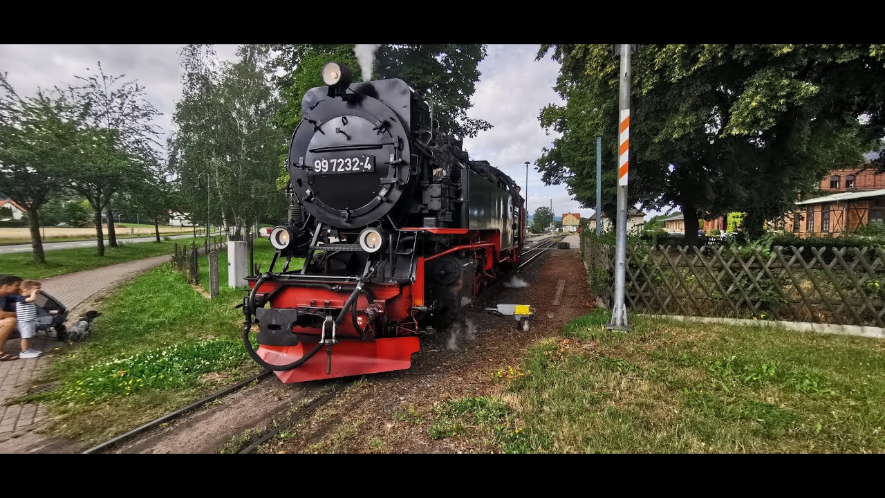 Harz - mit Dampf ins Selketal - Ausfahrt 99 7232 Bhf Quedlinburg