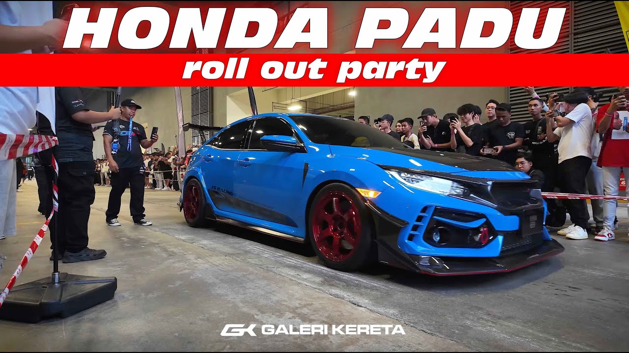 GENG HONDA tunjuk cara Roll Out Party yang betul