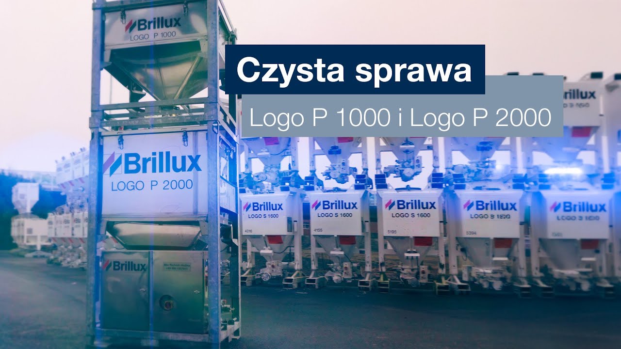 System mieszania i podawania Brillux | Silosy Logo P 1000 i Logo P 2000