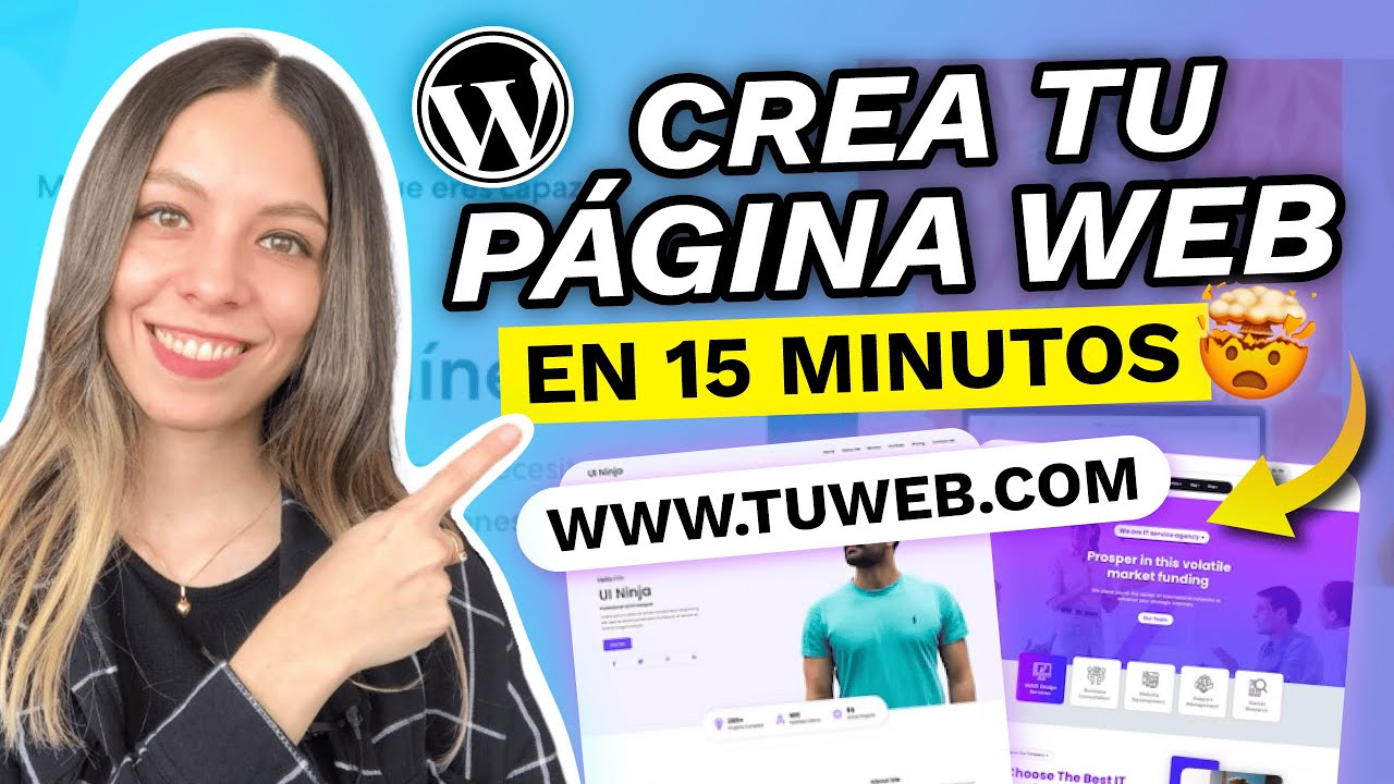 COMO HACER UNA PAGINA WEB EN WORDPRESS 2026 😱