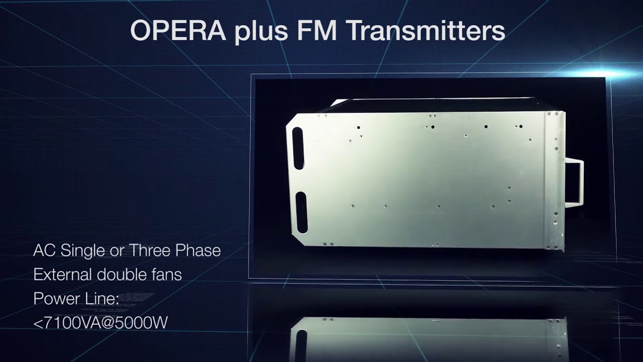 Transmisores FM TEM opera plus