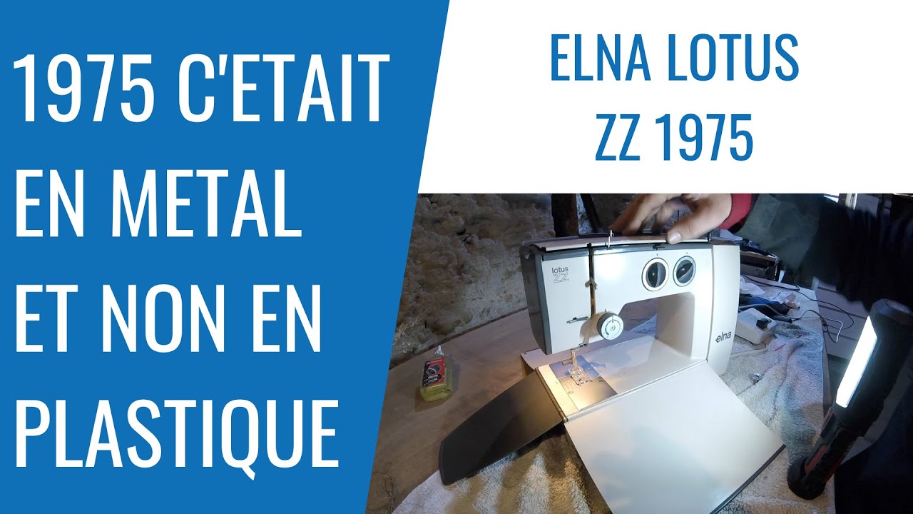 Elna Lotus ZZ 1975 - Le tour du deuxième propriétaire