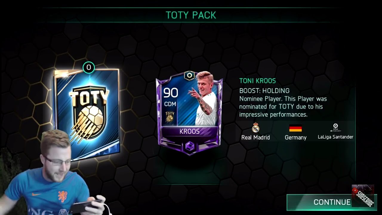 FIFA MOBILE 18- TOP 5 BEST TEAM OF THE YEAR PACK OPENING EVER PART 2!!