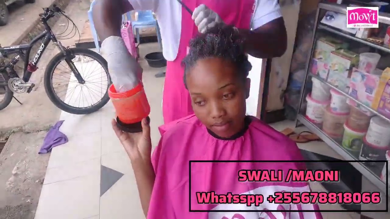 MOVIT PRODUCTS :JIFUNZE STEP BY STEP JINSI YA KUWEKA CURL YA MOVIT KITAALAM