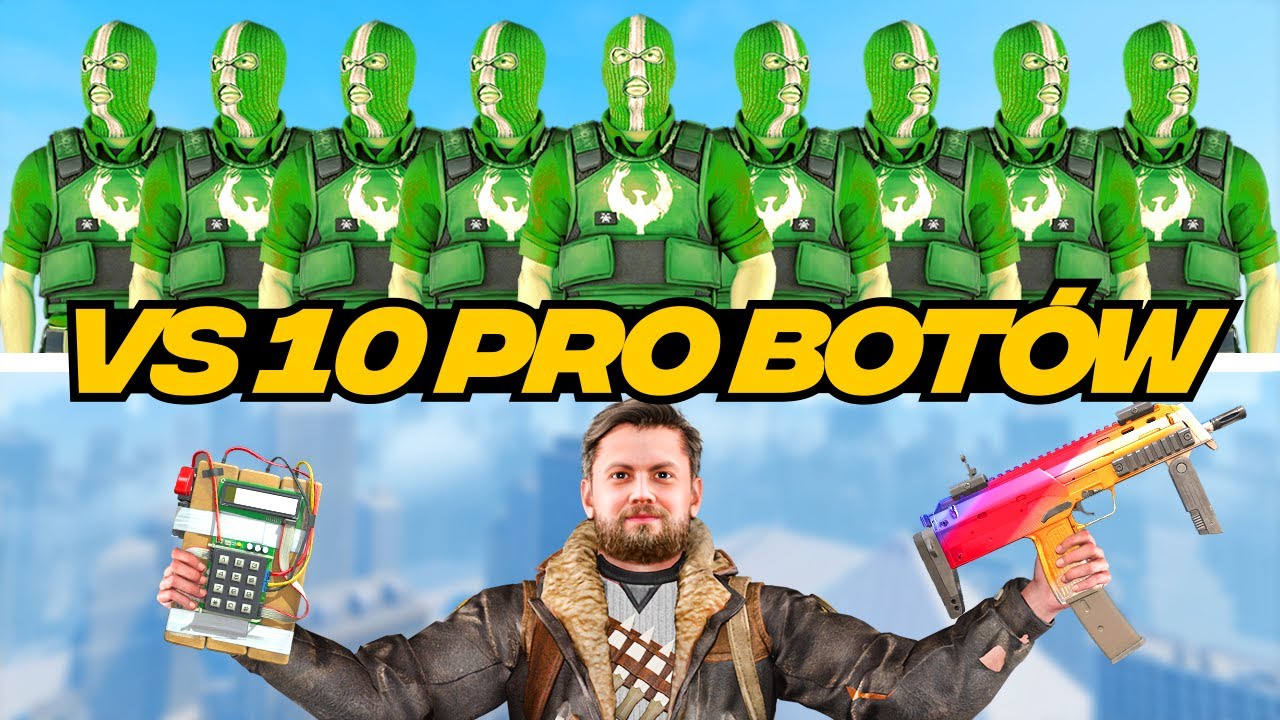 CZY KAROLEK POKONA 10 PRO BOTÓW W CS2 (1VS10)