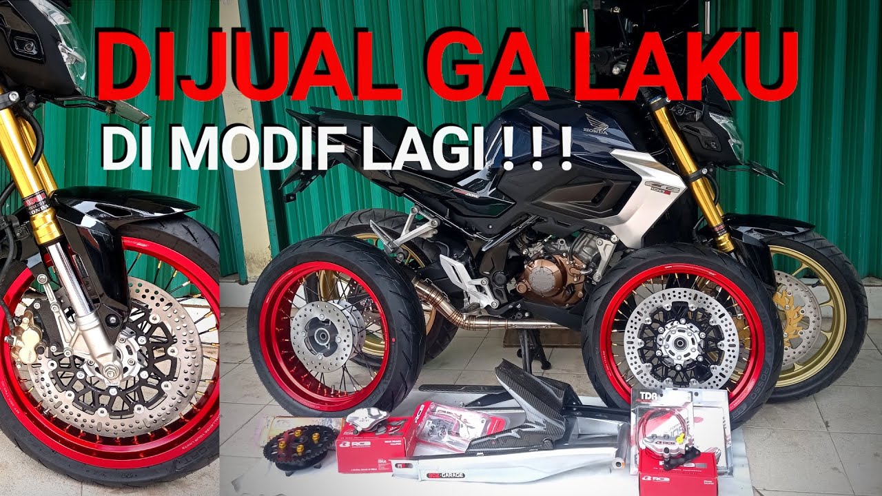 NEXT MODIF KAKI-KAKI NEW CB 150R VELG JARI-JARI