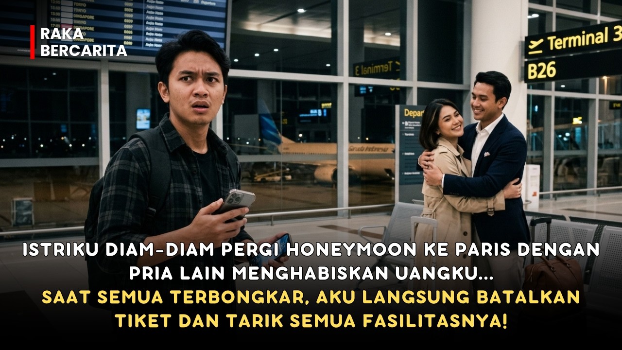 AKU BATALKAN TIKET DAN TARIK SEMUA FASILITAS SAAT TAHU ISTRI HONEYMOON BERSAMA SELINGKUHAN KE PARIS